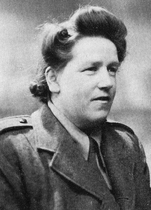 Daisy Burrus, about 1942.