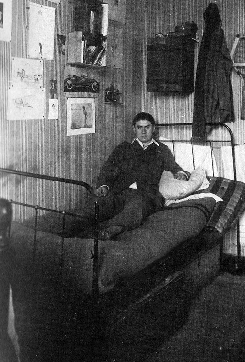 Lt Frederick (Eric) Matthews, prisoner of war, 1917.