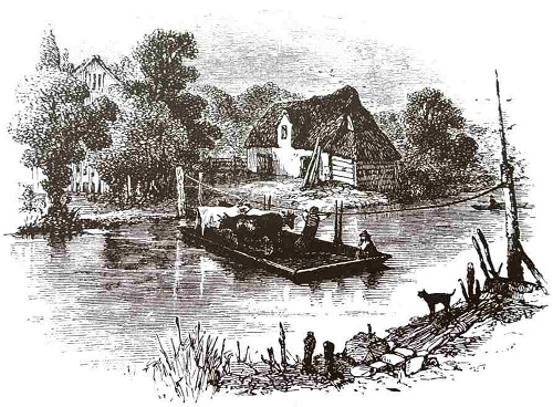 Ferry at Bablok Hythe