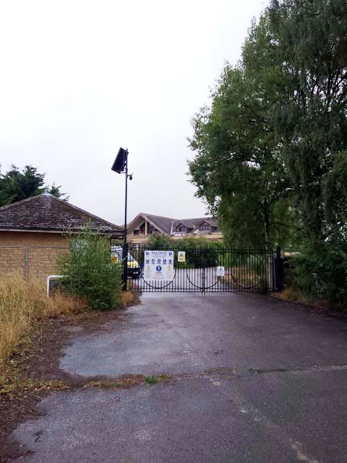 Entrance to LeafieldTecnical Centre Jluly 2025