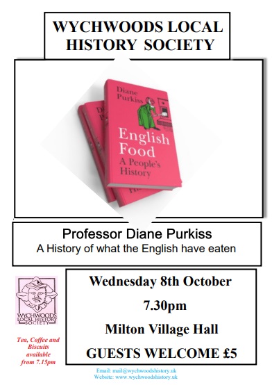 English Food - Diane Purkiss Talk for the Wychwoods Local History Society