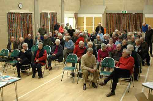 The 25th anniversary meeting of the society. Tom Jourdan is front right. Jack and…