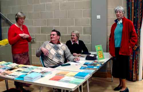25th Anniversary meeting on 2nd February 2006. From the left: Sue Jourdan, David Percival…