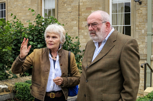 Joy Timms with Richard d’Apice, friend of Michael Bishop (Baron Glendonbrook) and Martin Ritchie…