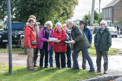 John Bennett takes a group of members on a walk to consider historic buildings…
